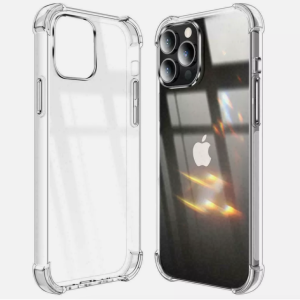 Crystal Clear Shockproof Transparent Case for iPhone 11 to 16 Series (Pro/Pro Max Included)
