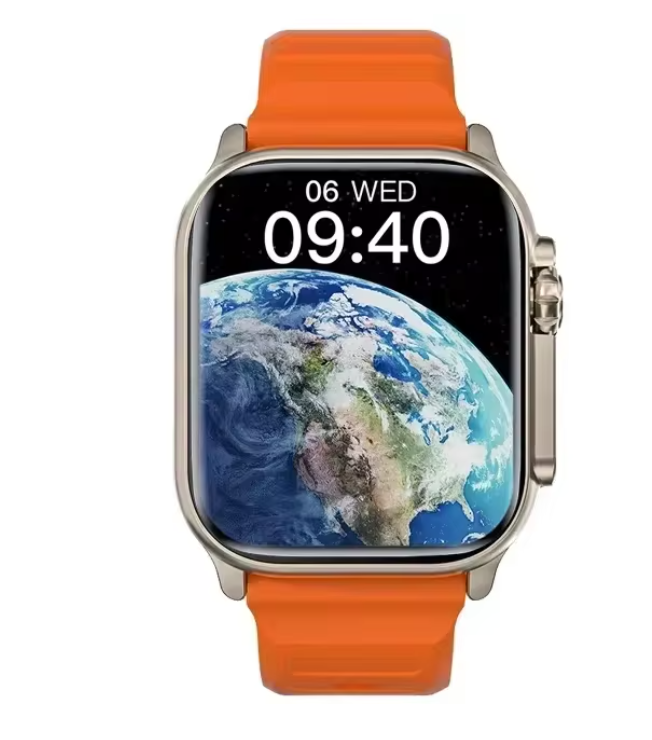 New Watch T10 U2 Smart Watch 49mm 2024 New NFC Men Women GPS Track Bluetooth Call BT Music Games Wireless Charging Smartwatch