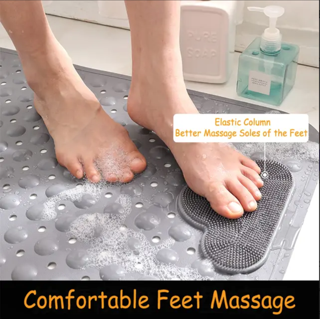 Non Slip Shower Mats Bath Mat with Feet Massage Sale price - Image 4