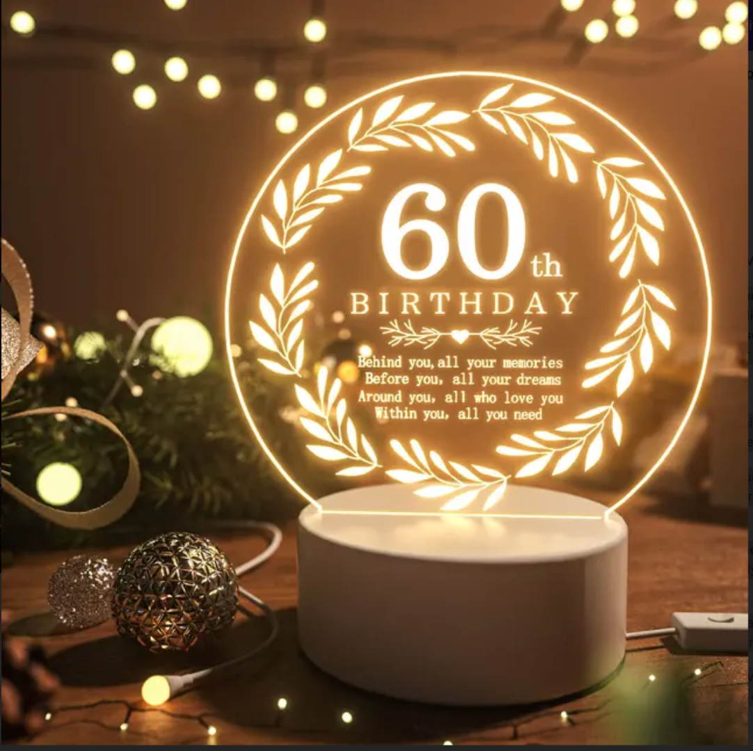 60th Birthday Gifts for Woman