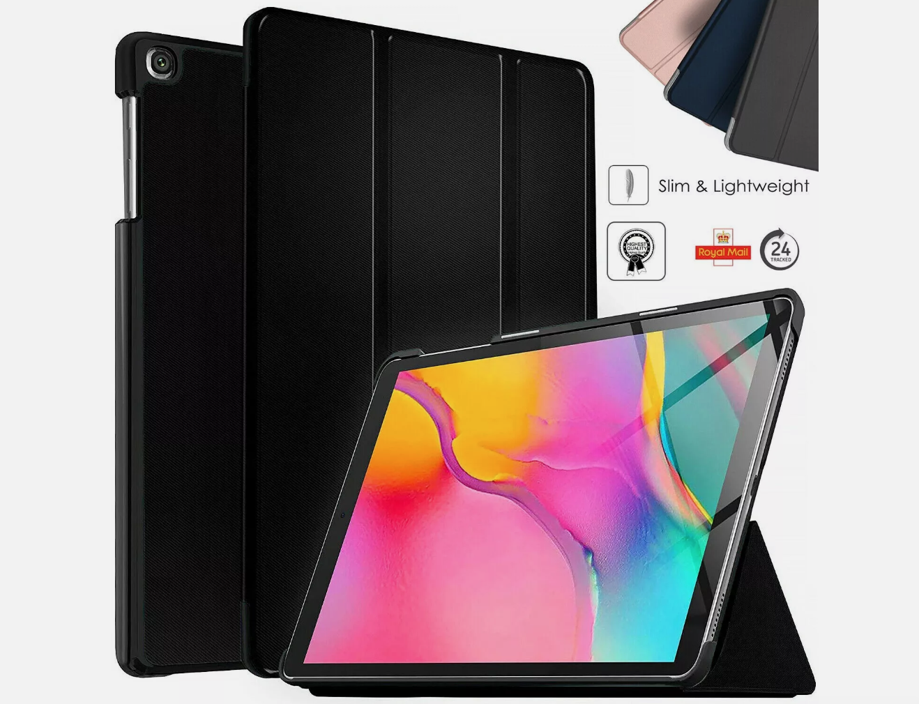 Smart Magnetic Stand Case Cover For Samsung Galaxy Tab A 10.1 T510 T515 (2019) - Image 4