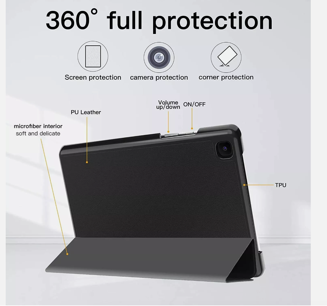 Smart Magnetic Stand Case Cover For Samsung Galaxy Tab A 10.1 T510 T515 (2019) - Image 11