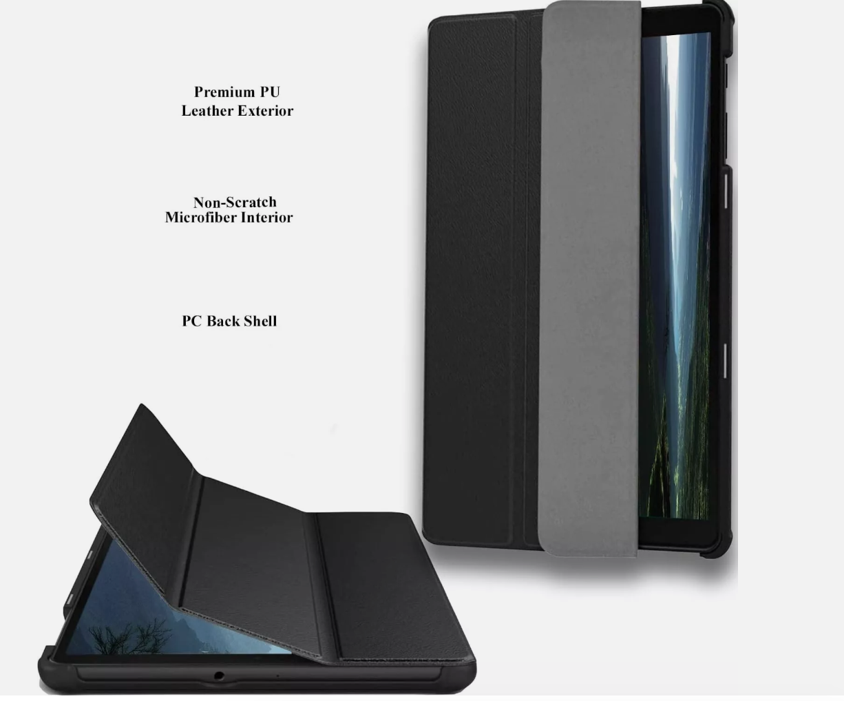 Smart Magnetic Stand Case Cover For Samsung Galaxy Tab A 10.1 T510 T515 (2019) - Image 3