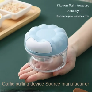 Heavy-Duty Manual Vegetable & Fruit Chopper | Durable Plastic Kitchen Gadget for Effortless Food Prep