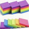 100PCS Neon Colorful Sticky Notes Set – Vibrant Rainbow Colors, Durable Self-Adhesive Notes for Home, Office, School & Notebooks | Perfect for Tasks, Reminders, Planning & Stationery Organization