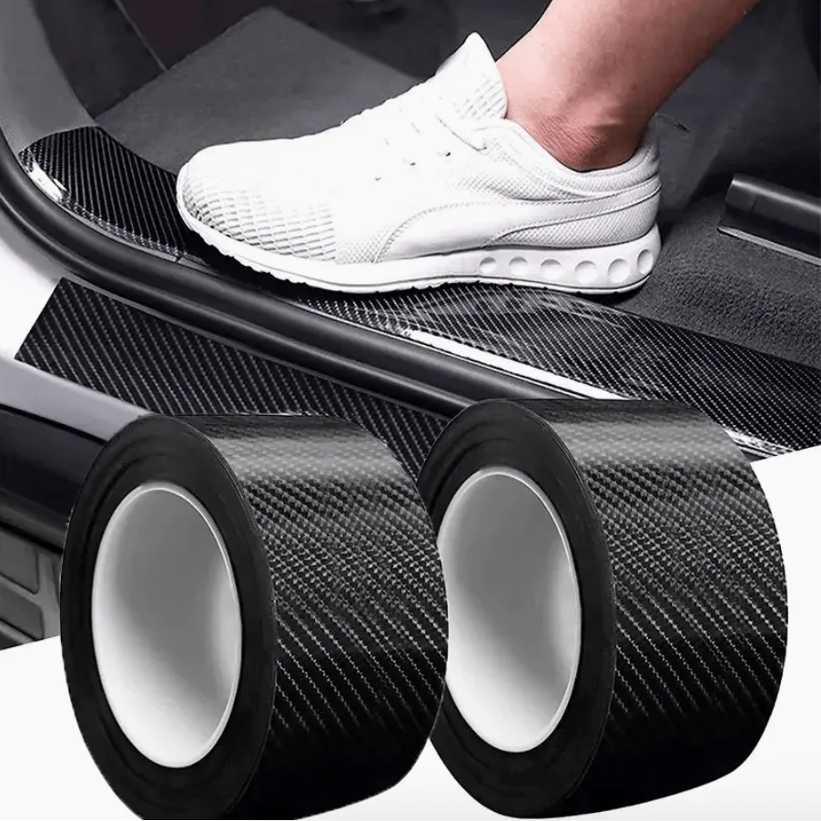 3D Carbon Fiber Car Door Edge Protector – Waterproof, Scratch-Resistant & Universal Fit