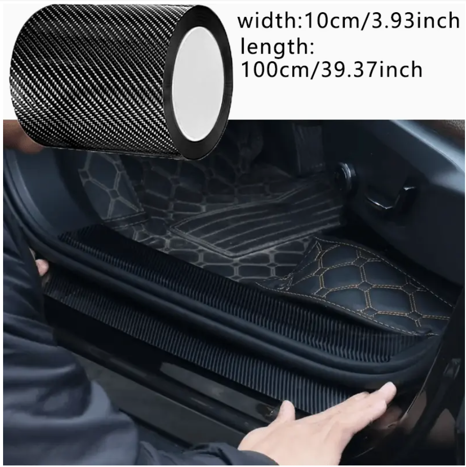 3D Carbon Fiber Car Door Edge Protector – Waterproof, Scratch-Resistant & Universal Fit - Image 3