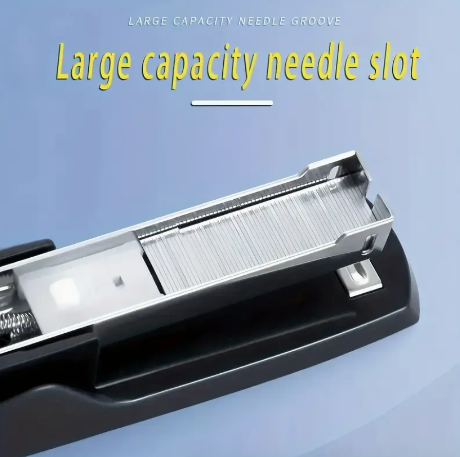 1pc Stapler – Model No. 275 (Black) with 10 Boxes of Staples Included | Portable, Labor-Saving Office & Home Stapler - Image 6