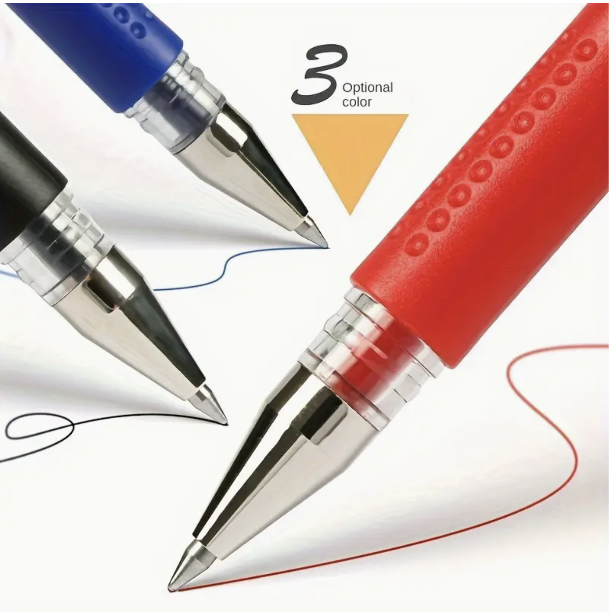 25pcs Neutral Ballpoint Pen Set – 0.5mm Fine Tip | Black Office Pens for Students & Professionals | Lightweight, Smooth Writing, Reliable Multipack Study & Office Pens - Image 5