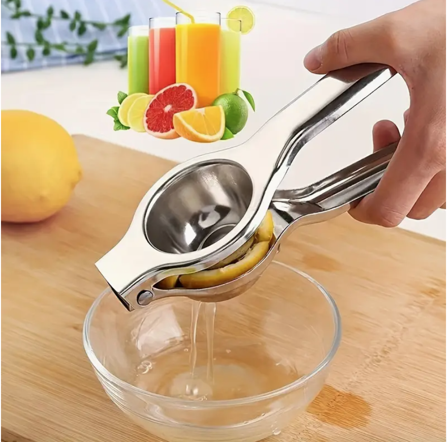 Stainless Steel Manual Juicer – Durable Handheld Lemon & Orange Squeezer for Home, Kitchen & Restaurant Use - Image 2