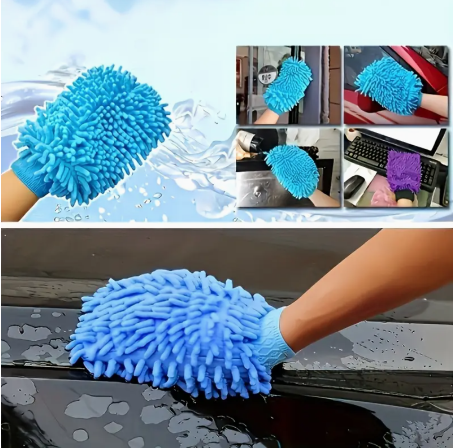1PC Microfiber Car Wash Glove – Scratch-Resistant Cleaning Mitt for Cars, Home, and Kitchen | Ultra-Soft Wash Tool for Easter, Birthdays, Mother’s Day Gifts - Image 6