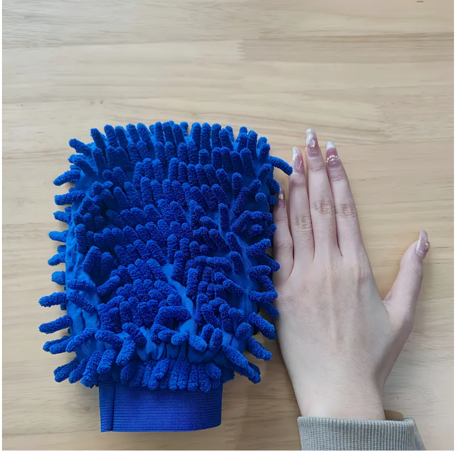 1PC Microfiber Car Wash Glove – Scratch-Resistant Cleaning Mitt for Cars, Home, and Kitchen | Ultra-Soft Wash Tool for Easter, Birthdays, Mother’s Day Gifts - Image 3