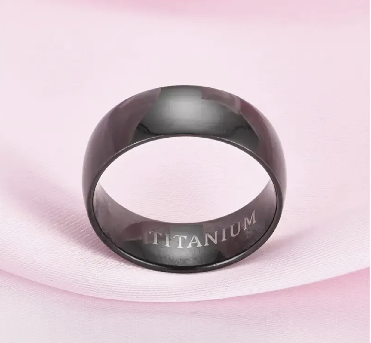 Men’s Minimalist Stainless Steel Band Ring – Sleek & Durable Design | Available in Sizes 6, 7 & 8 - Image 2