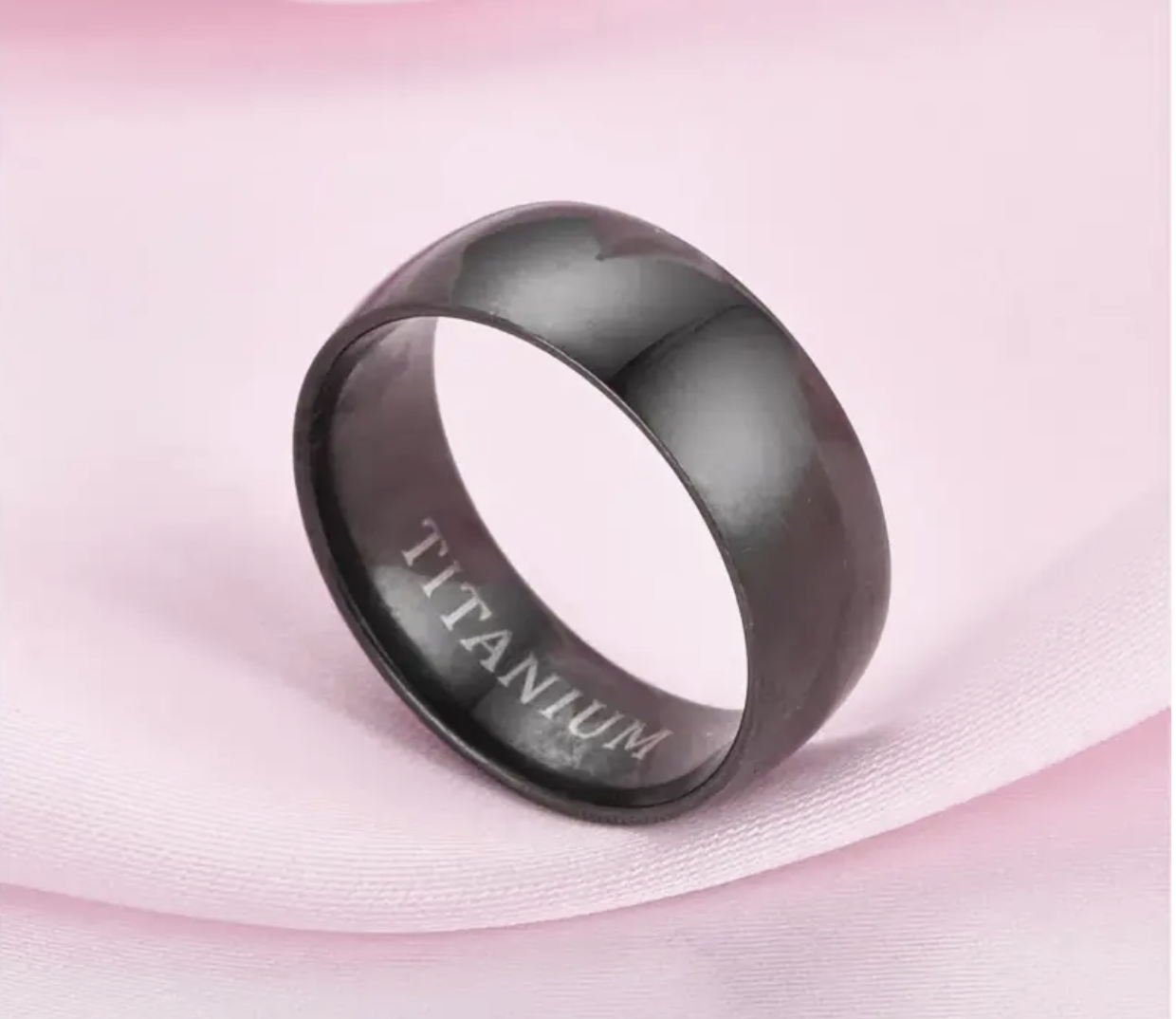 Men’s Minimalist Stainless Steel Band Ring – Sleek & Durable Design | Available in Sizes 6, 7 & 8 - Image 4