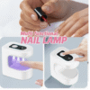 Mini Portable Nail Lamp – USB Rechargeable LED 395nm | Countdown Timer & Power Button | Compact Nail Art Tool for Gel & Nail Polish | Salon, Home & Travel Use