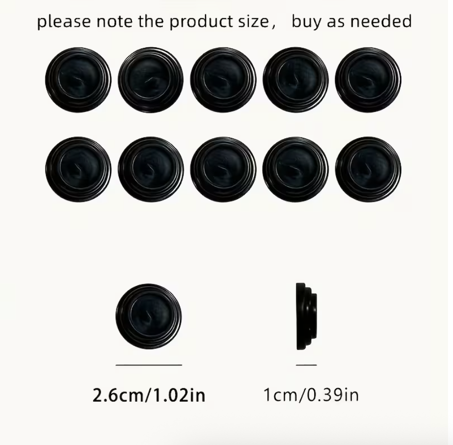 Silicone Car Door Shock Absorber & Buffer Pads Shock Absorption • Noise Reduction • Quieter Vehicle • Universal Fit for Most Car Models - Image 2