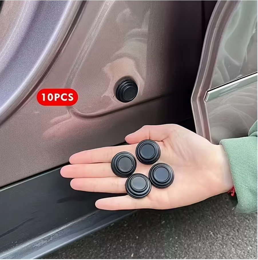 Silicone Car Door Shock Absorber & Buffer Pads Shock Absorption • Noise Reduction • Quieter Vehicle • Universal Fit for Most Car Models