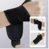 2pcs Professional Compression Lifting Wristbands – Support, Warmth & Performance